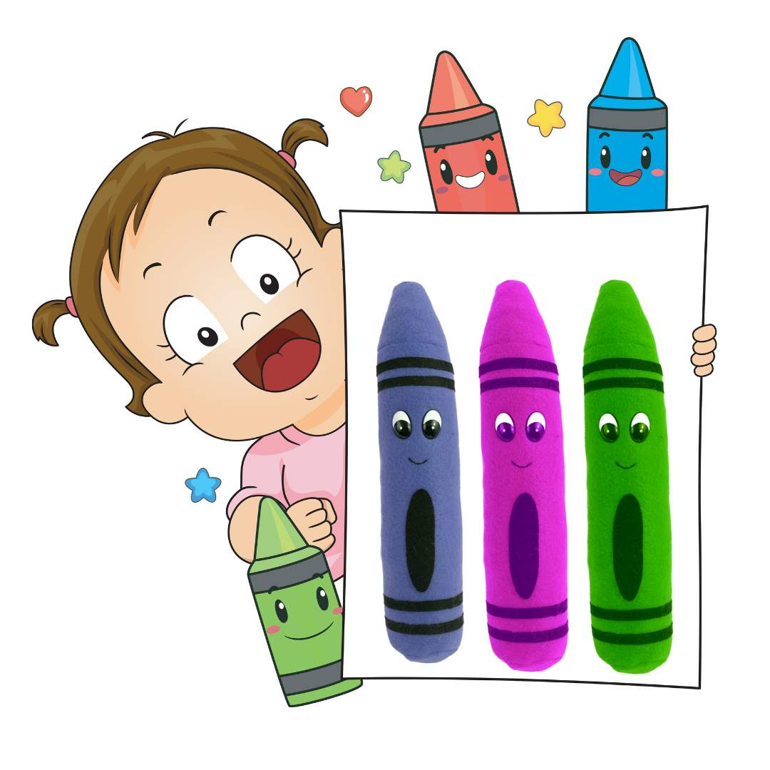 DIY Plush Crayons Sew Cute Patterns